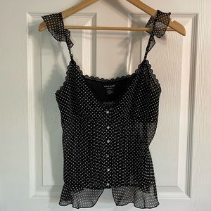 Guess - Sheer Crop Top - Size Medium